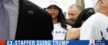 Ex-Staffer Suing Trump Video