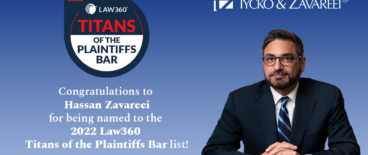 Law360 Titans of the Plaintiffs Bar | Hassan Zavareei | Tycko & Zavareei LLP