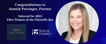 Annick Persinger | Elite Women of the Plaintiffs Bar | Tycko & Zavareei LLP