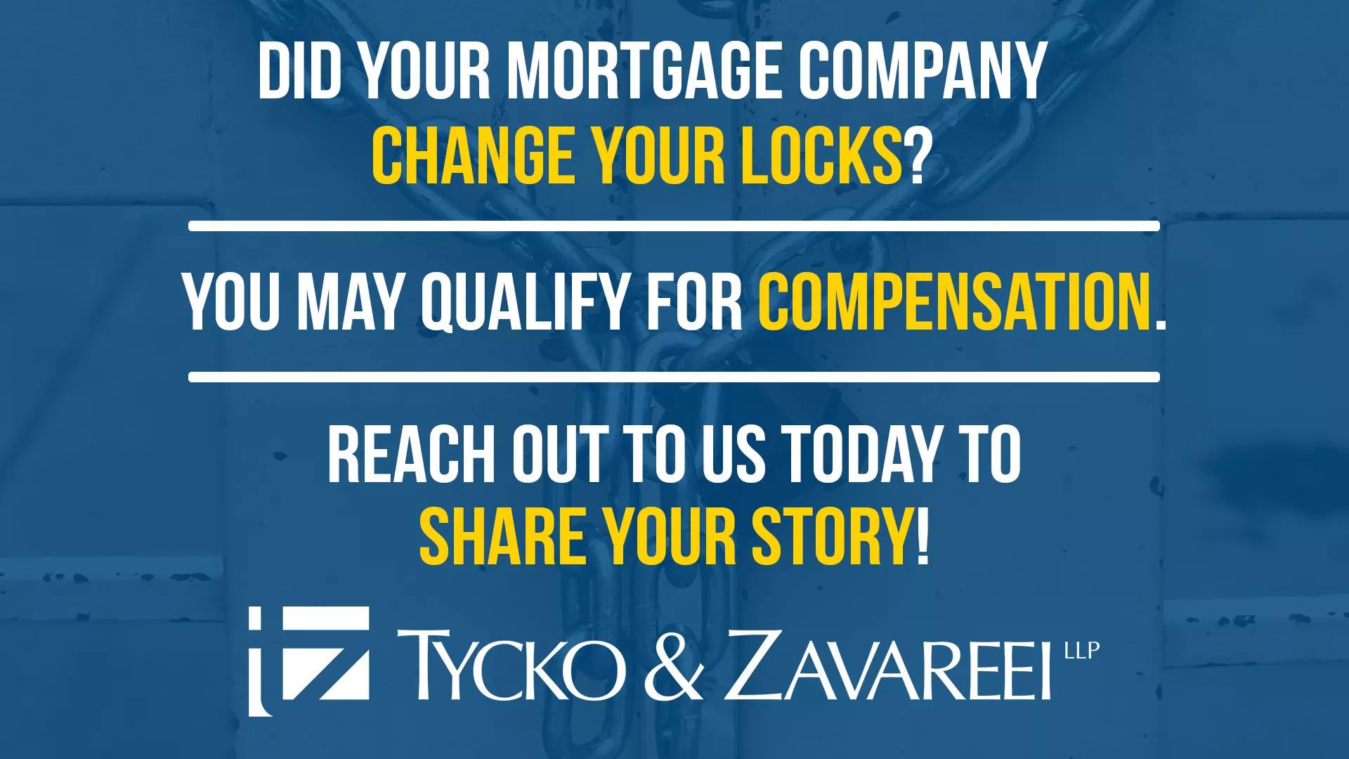 pre foreclosure lock out attorney