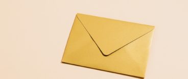 envelope sitting on flat surface