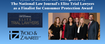 elite trial lawyers consumer protection finalist