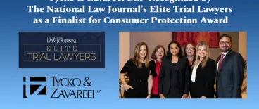 elite trial lawyers consumer protection finalist