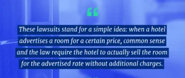 law360 hilton sued in dc over hidden fees for hotel rooms