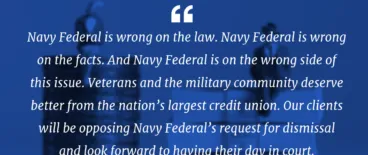 nfcu attempt to dismiss class action