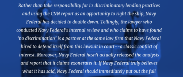 nfcu mortgage discrimination class action