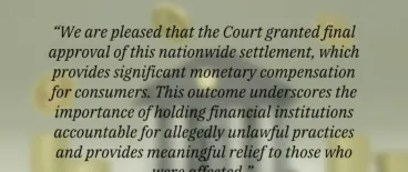 capital one representment fees settlement