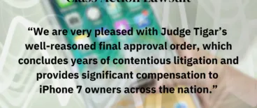 apple iphone 7 settlement